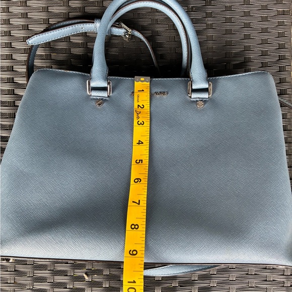 Michael Kors Bag,Michael Kors Sky Blue Satchel - Picture 5 of 14